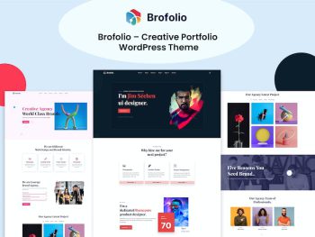 Brofolio – Creative Portfolio WordPress Teması