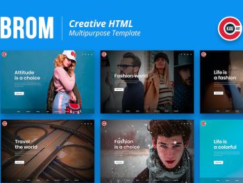Brom - HTML Creative Page Yazı Tipi