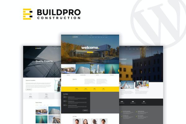 BuildPro - Business & Construction WordPress Teması