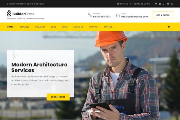 BuilderPress - for Construction