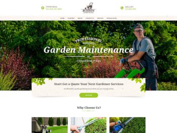 Buisson - Gardening WordPress Teması