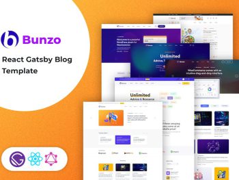 Bunzo - React Gatsby Blog Template Yazı Tipi