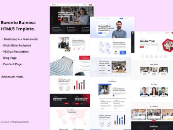 Burento - Corporate Business Agency HTML template Yazı Tipi