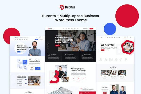 Burento - Multipurpose Business WordPress Teması