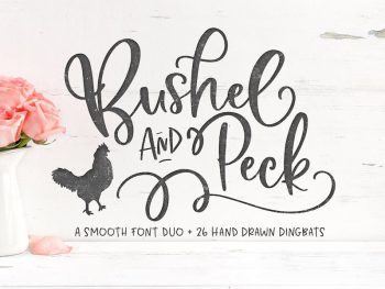 Bushel & Peck Fonts + Dingbats Yazı Tipi