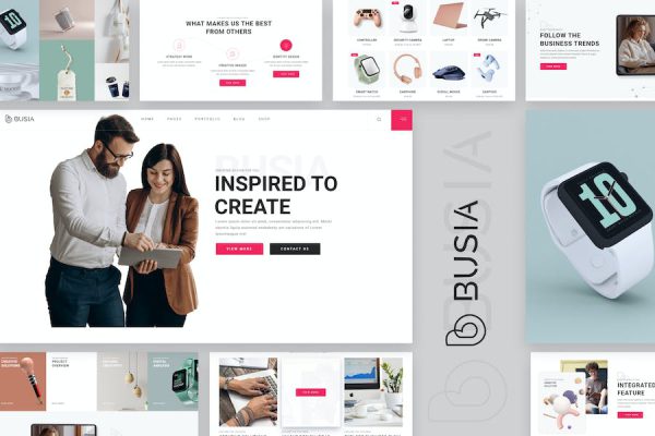 Busia - Creative Agency Theme WordPress Teması