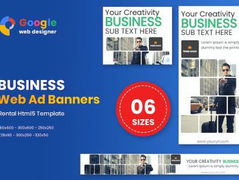 Business Banners HTML5 Yazı Tipi