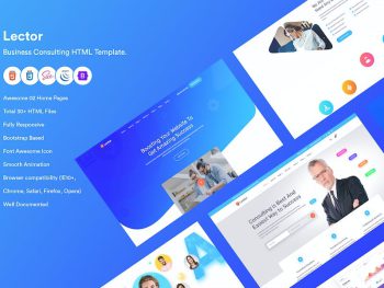 Business Consulting HTML Template. Yazı Tipi