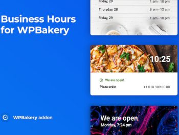 Business Hours for WPBakery WordPress Eklentisi