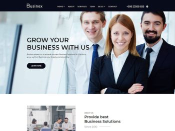 Businex - React Corporate Business Template Yazı Tipi