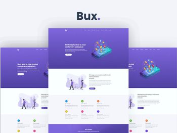 Bux - Startup and SaaS Template Yazı Tipi