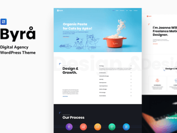 Byra - Simple Portfolio WordPress Teması