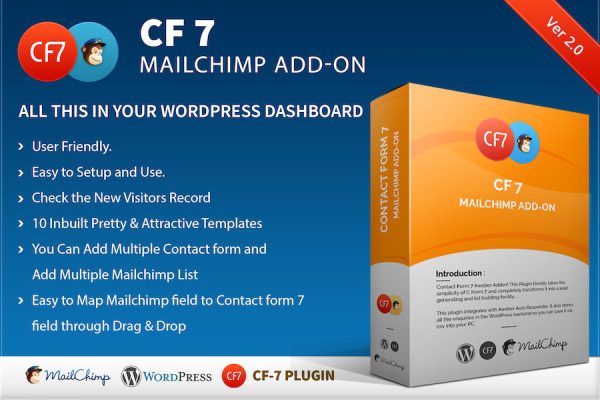 CF7 7 Mailchimp Add-on WordPress Eklentisi