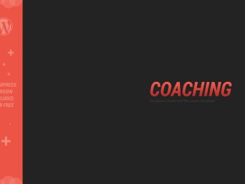 COACHING - Personal Trainer Template Yazı Tipi