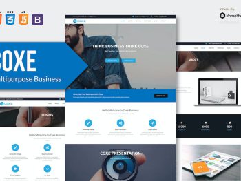 COXE - Corporate Multipurpose HTML Template RS Yazı Tipi