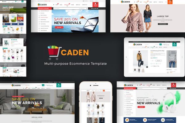 Caden - Mega Store Responsive WordPress Teması