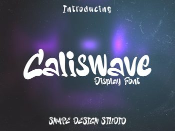 Caliswave - Display Font Yazı Tipi