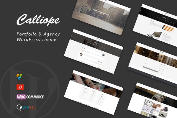 Calliope - Portfolio & Agency WordPress Teması