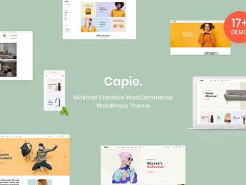 Capie - Minimal WooCommerce WordPress Teması