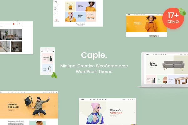 Capie - Minimal WooCommerce WordPress Teması