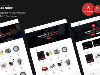 Car Shop - Ecommerce HTML Template Yazı Tipi