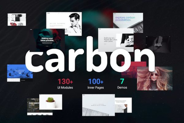 Carbon WordPress Teması