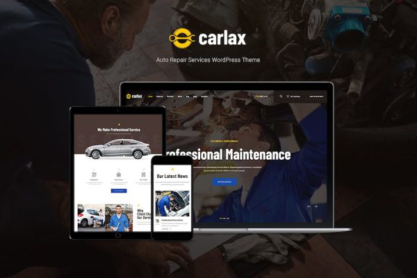 Carlax WordPress Teması