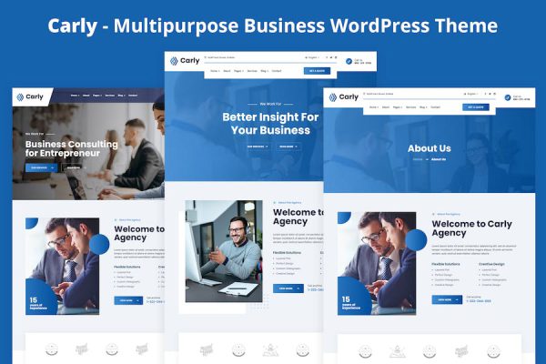 Carly - Multipurpose Business WordPress Teması