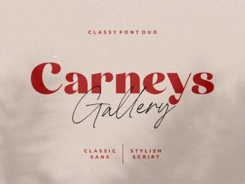 Carneys Gallery Yazı Tipi