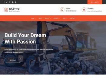 Castro – React Construction Template Yazı Tipi