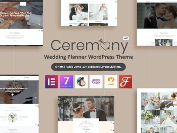 Ceremony - Wedding Planner WordPress Teması