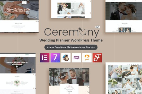 Ceremony - Wedding Planner WordPress Teması