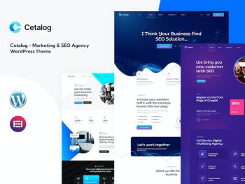 Cetalog - Marketing & SEO Agency WordPress Teması