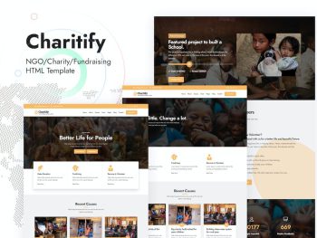 Charitify - NGO/Charity/Fundraising HTML Template Yazı Tipi