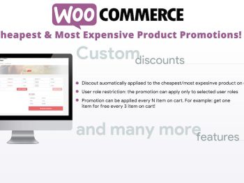 Cheapest & Most Expensive Product Promotions WordPress Eklentisi