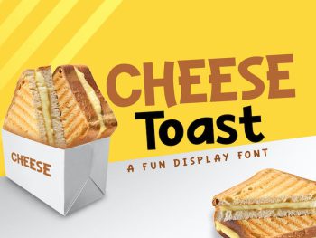 Cheese Toast Yazı Tipi