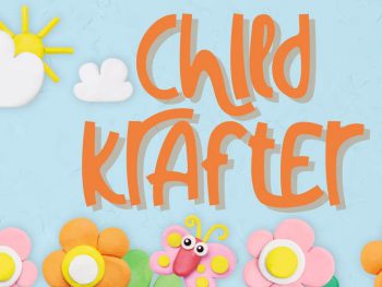 Child Krafter - Quirky Font Yazı Tipi