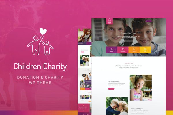 Children Charity - Nonprofit & NGO WordPress Teması