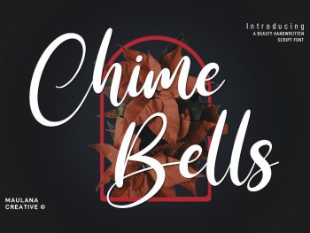 Chime Bells Beauty Sript Font Yazı Tipi