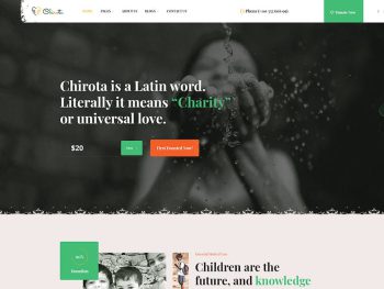 Chirota - Non Profit Charity HTML Template Yazı Tipi