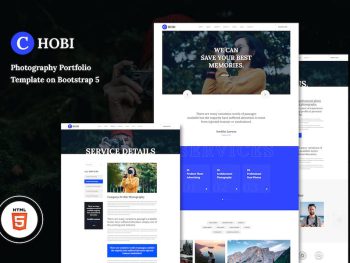 Chobi - Photography Portfolio Template Yazı Tipi