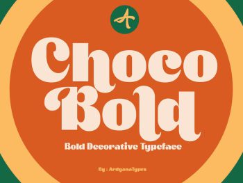 Choco Bold Yazı Tipi