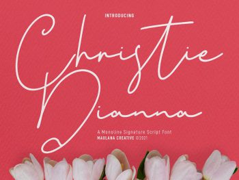 Christie Dianna Font Yazı Tipi