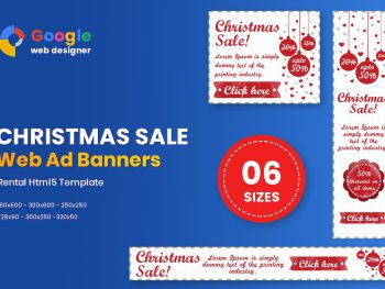Christmas Sale Banner HTML5 - Animate Yazı Tipi