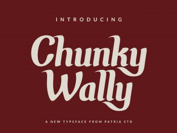 Chunky Wally Yazı Tipi
