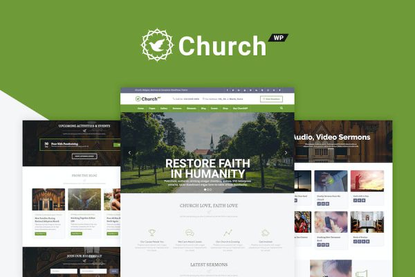 ChurchWP WordPress Teması