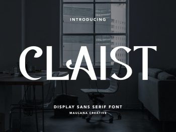 Claist Decorative Display Font Yazı Tipi
