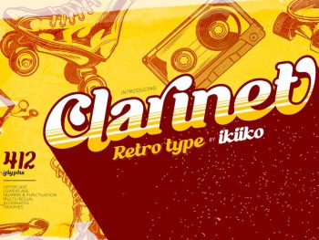 Clarinet - Retro Type Yazı Tipi