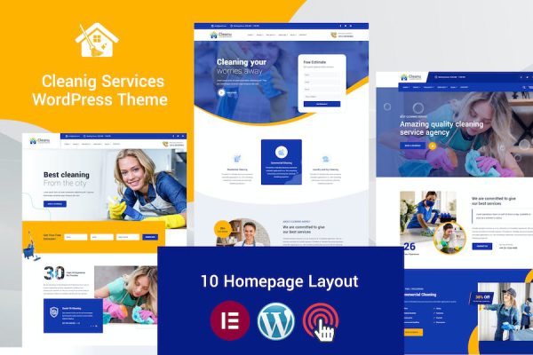 Cleanu - Cleaning Services WordPress Teması