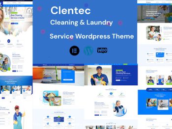 Clentac - Cleaning Services WordPress Teması